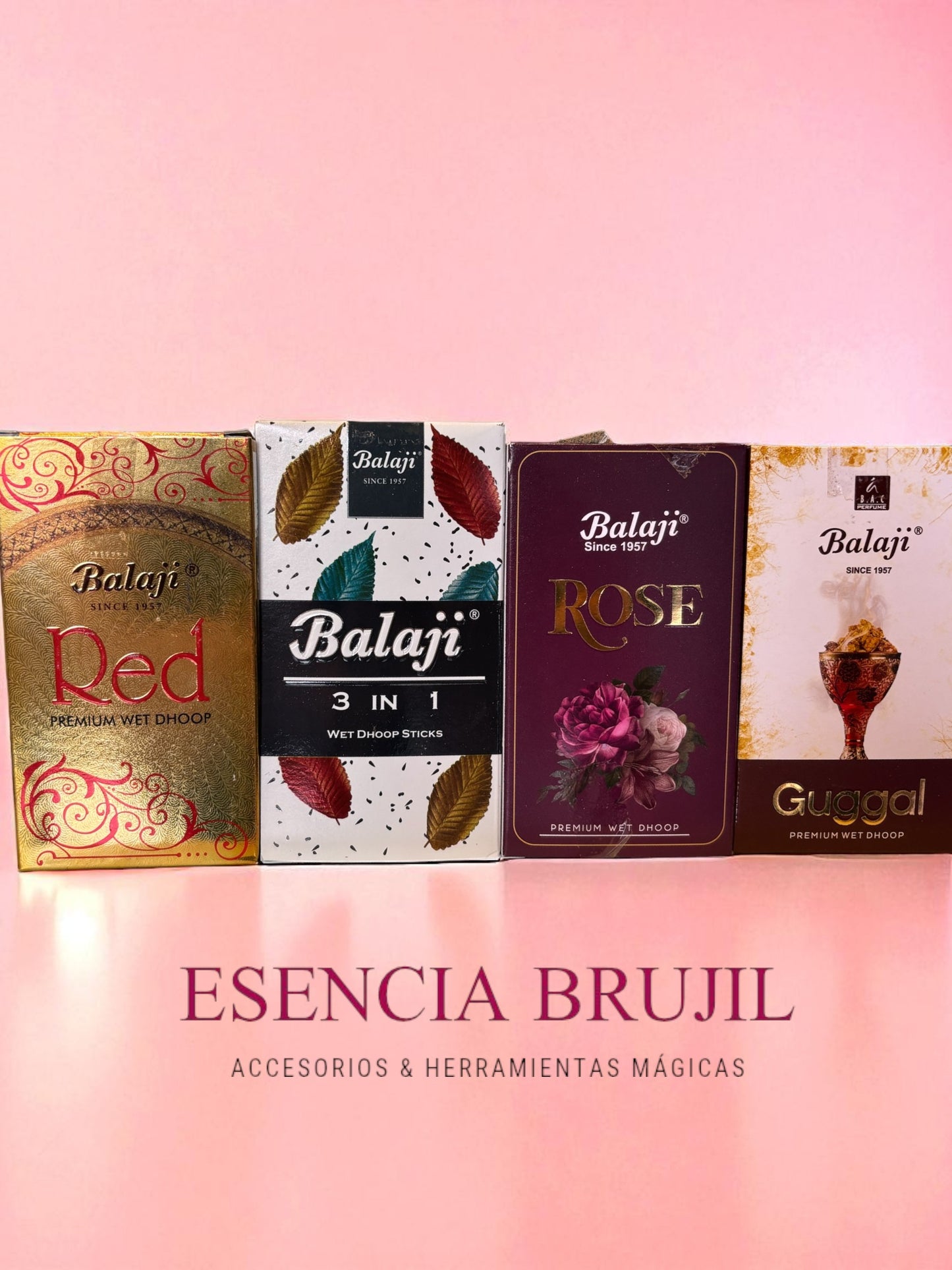 Incienso Balaji Wet Dhoop